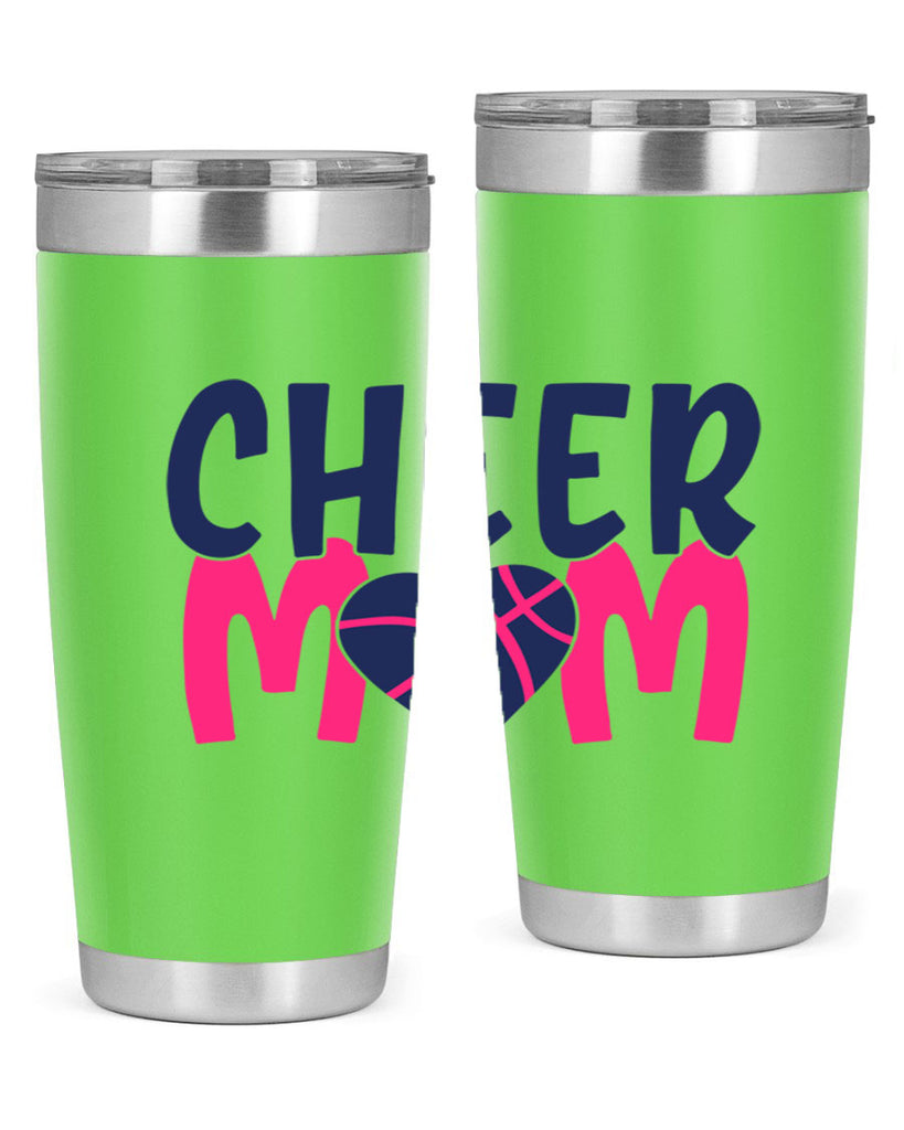 cheer mom 1746#- cheer- Tumbler