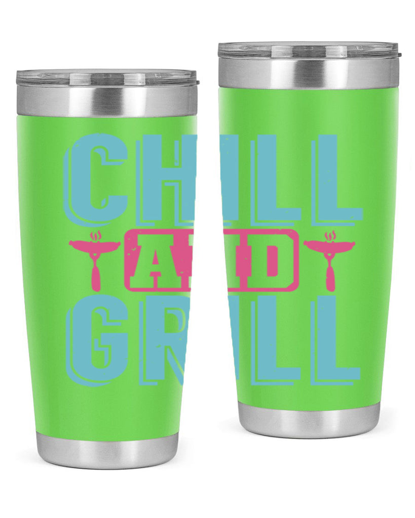 chill and grill 49#- bbq- Tumbler