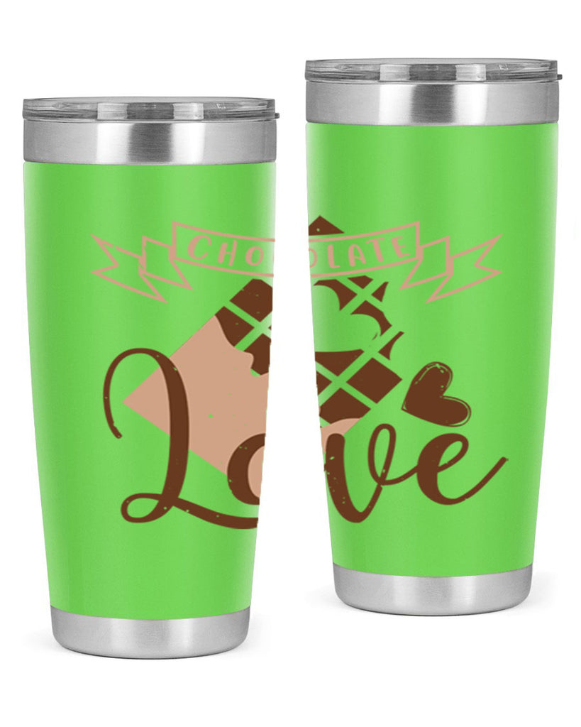 chocolate love 44#- chocolate- Tumbler