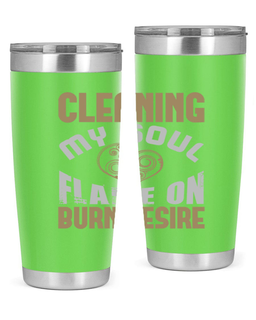 cleaning my sould flame on burn desire Style 43#- cleaner- tumbler