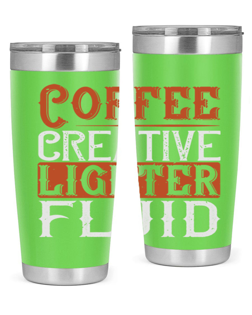 coffee creative lighter fluid 273#- coffee- Tumbler