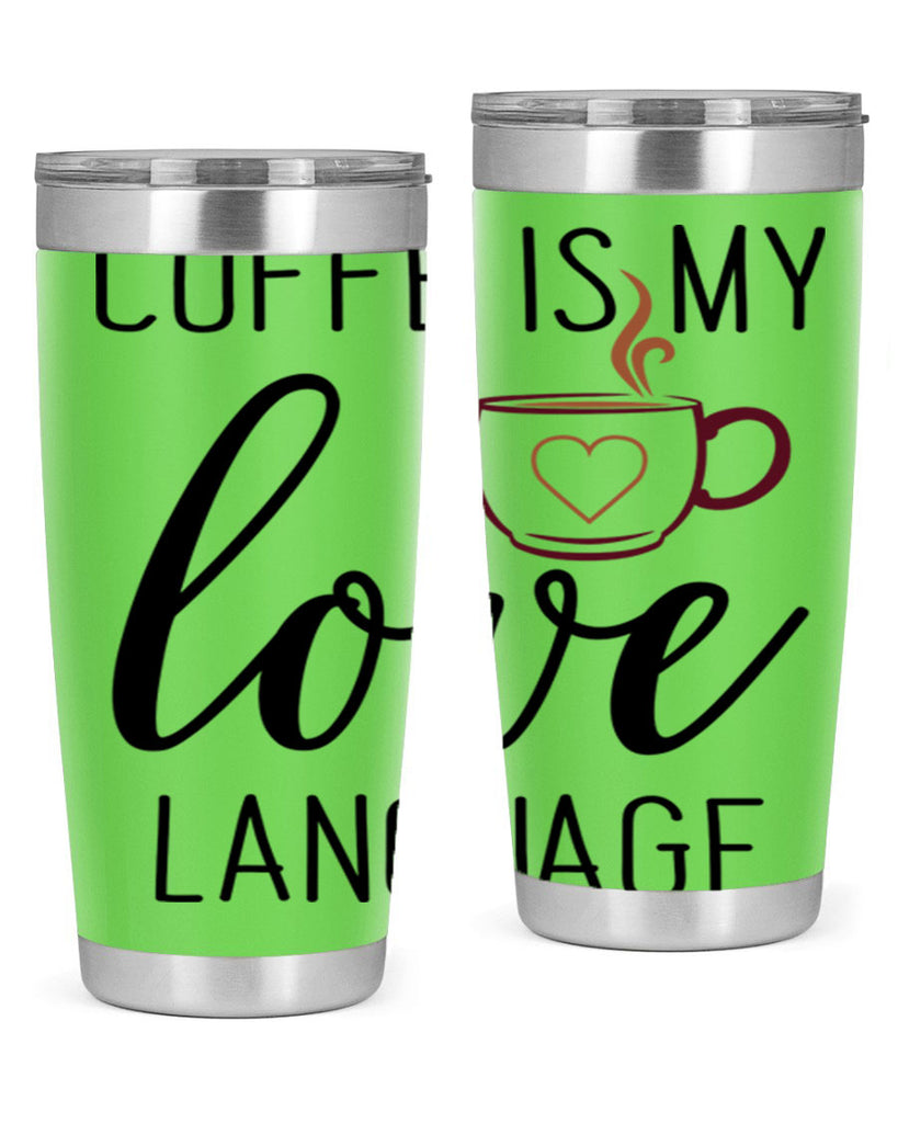 coffee language 245#- coffee- Tumbler