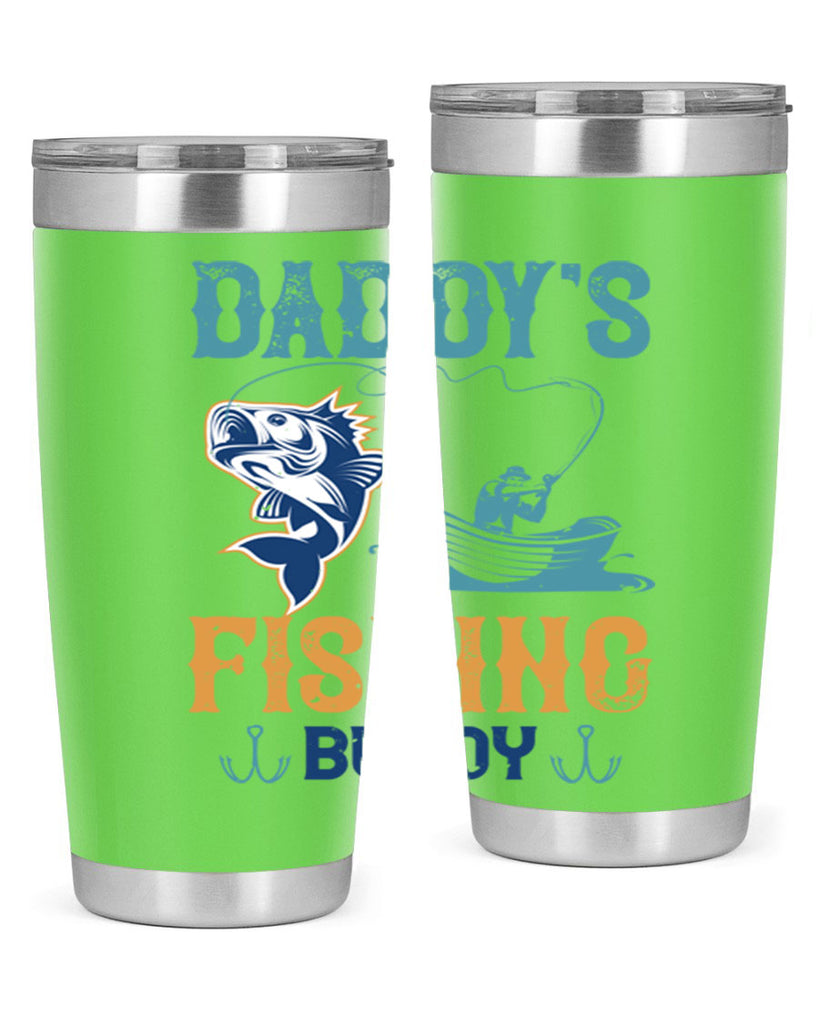 daddy’s fishing buddy 166#- fishing- Tumbler