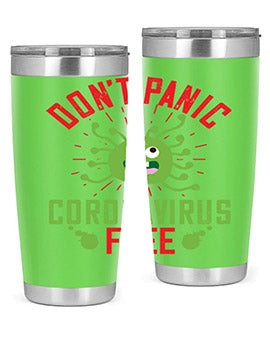 dont panic coronavirus free Style 43#- corona virus- Cotton Tank