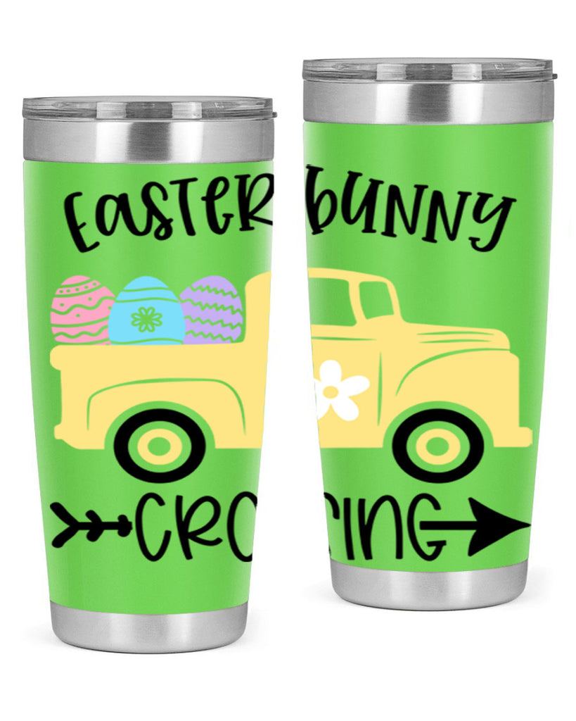 easter bunny crossing 59#- easter- Tumbler