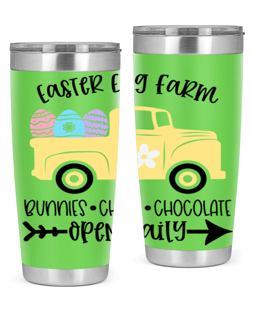 easter egg farm 58#- easter- Tumbler