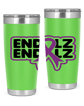 end alz 135#- alzheimers- Tumbler