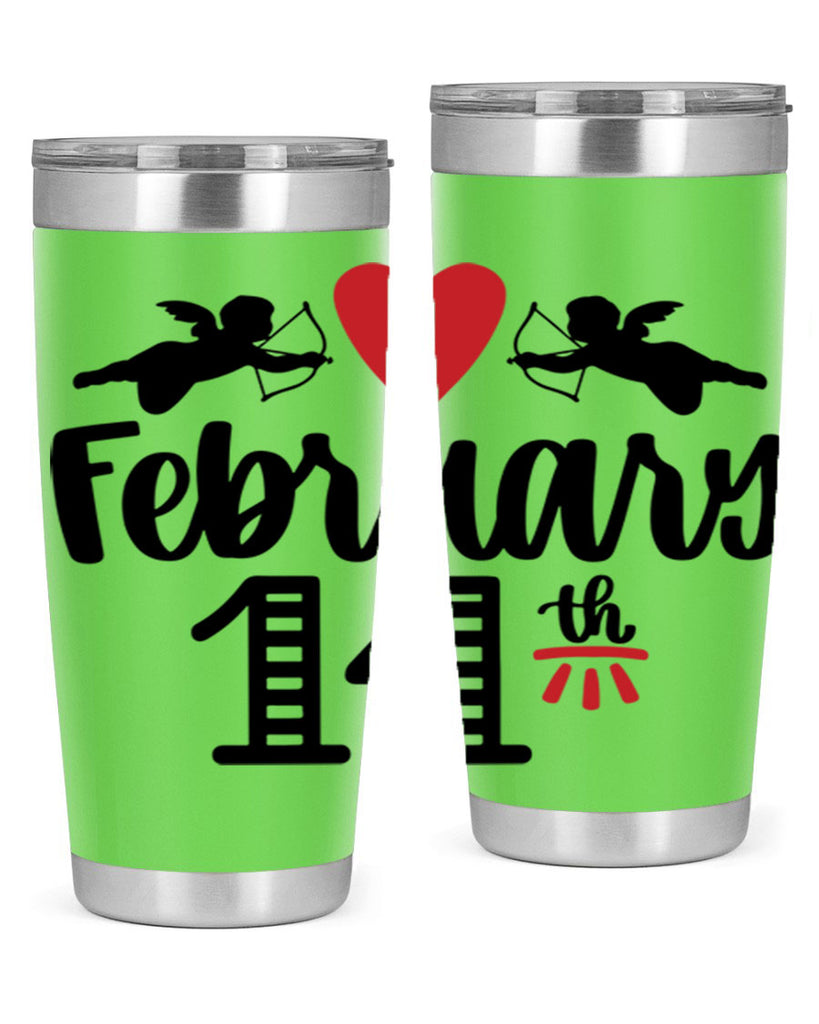 february th 28#- valentines day- Tumbler