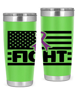 fight 145#- alzheimers- Tumbler