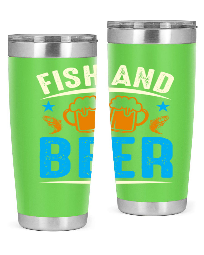 fish and beer 114#- beer- Tumbler