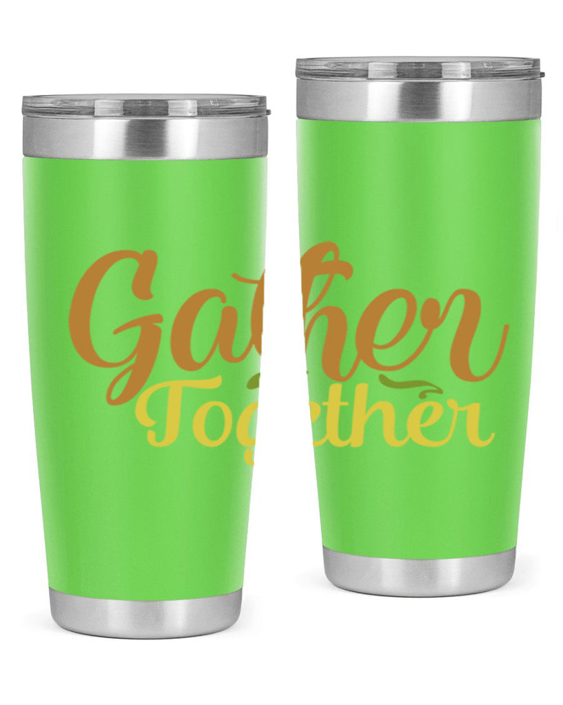 gather together 61#- thanksgiving- Tumbler