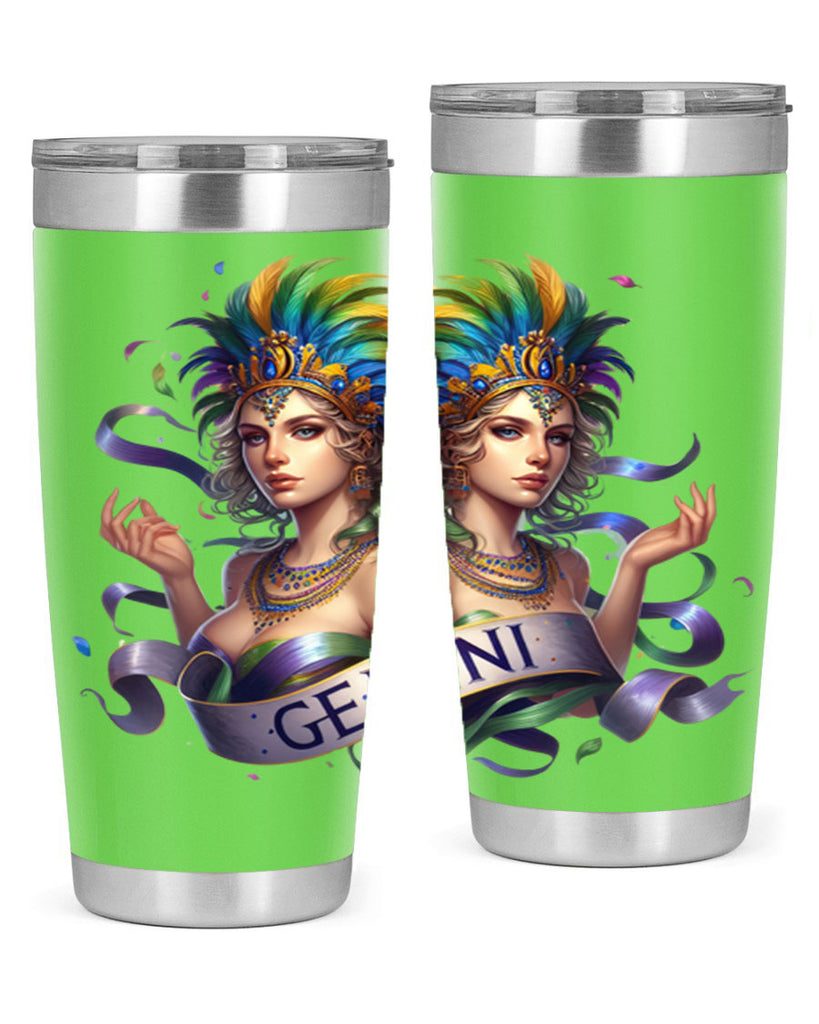 gemini 243#- zodiac- Tumbler