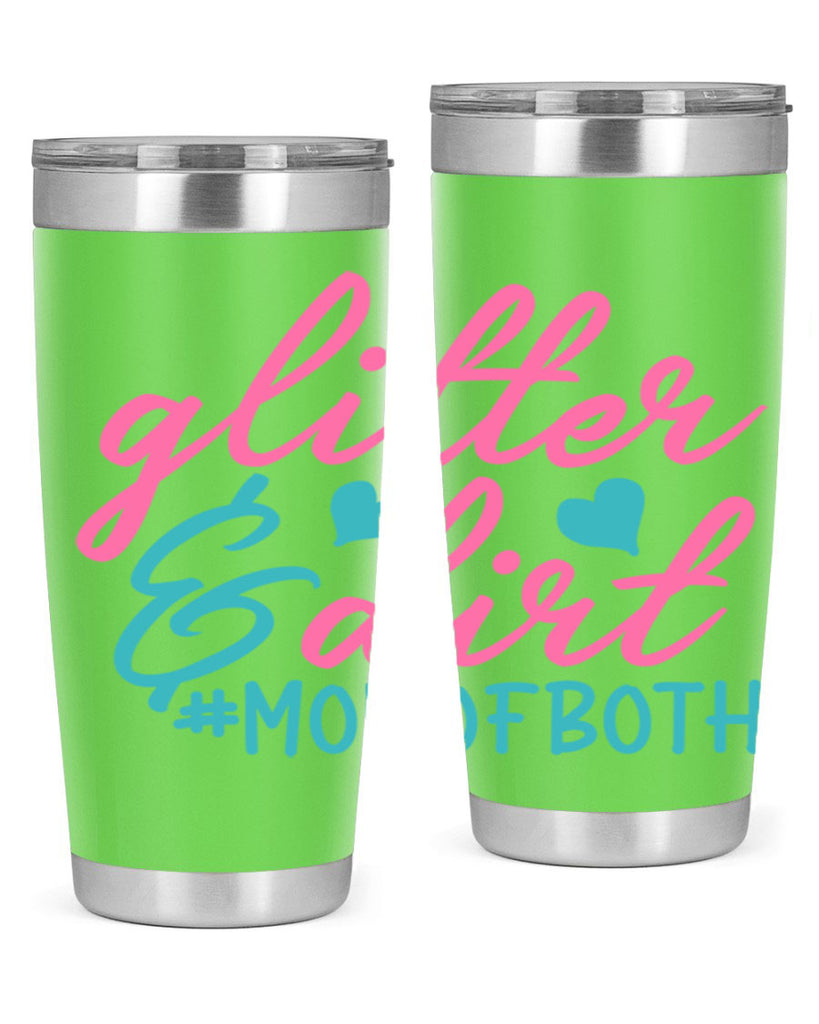 glitter dirt momofboth 345#- mom- Tumbler