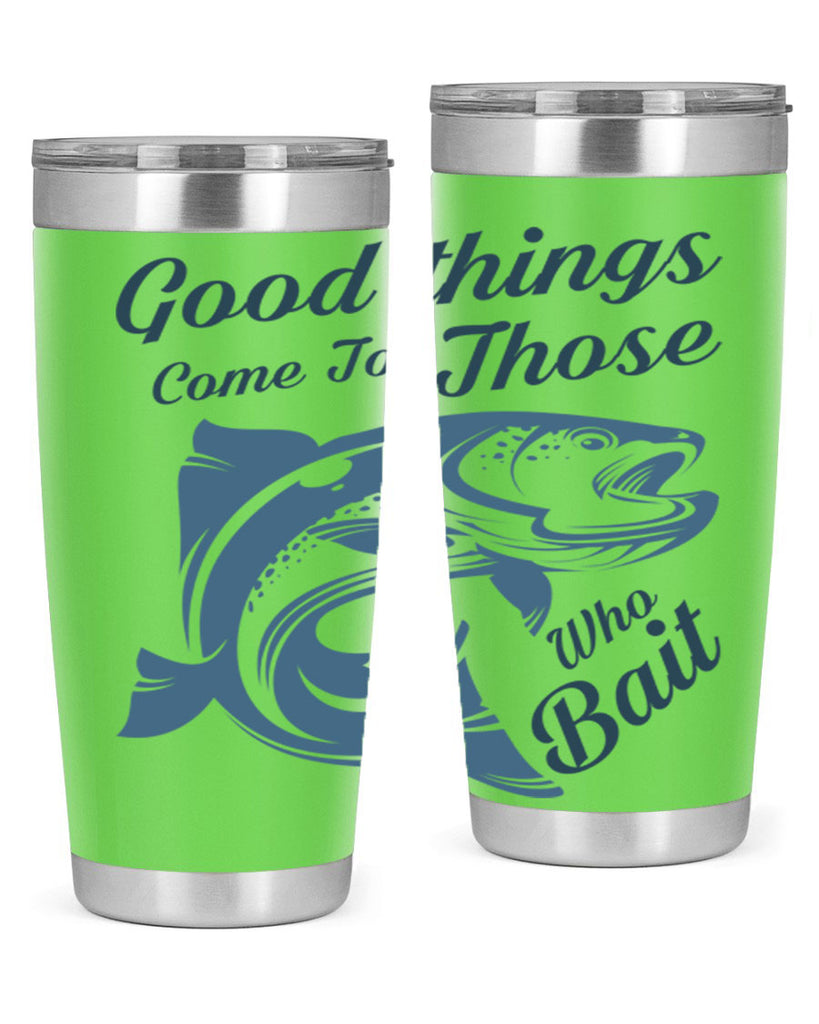 good things 127#- fishing- Tumbler