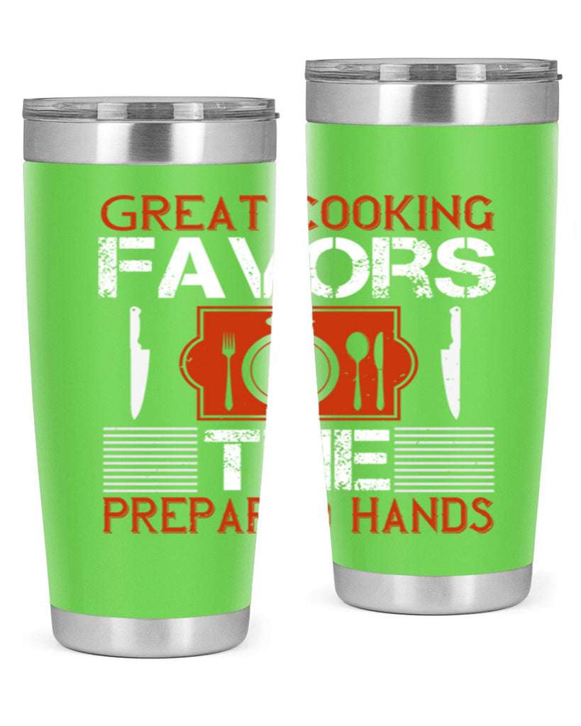 great cooking favors the prepared hands 37#- cooking- Tumbler