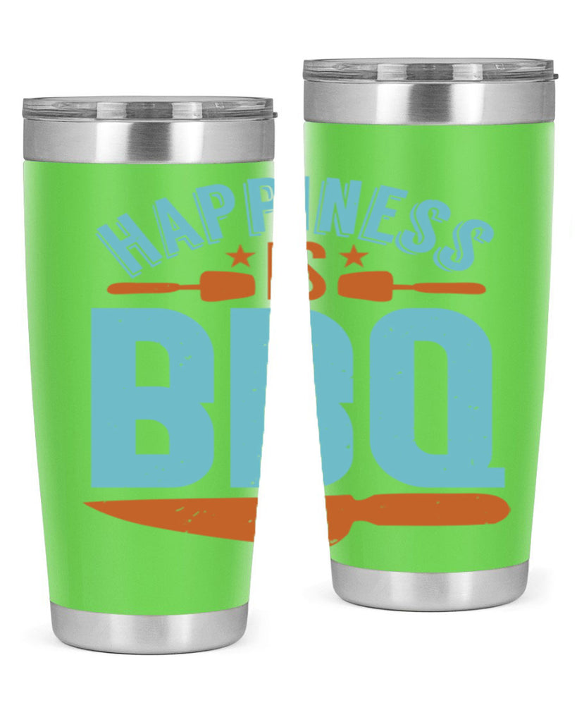 happiness is bbq 43#- bbq- Tumbler