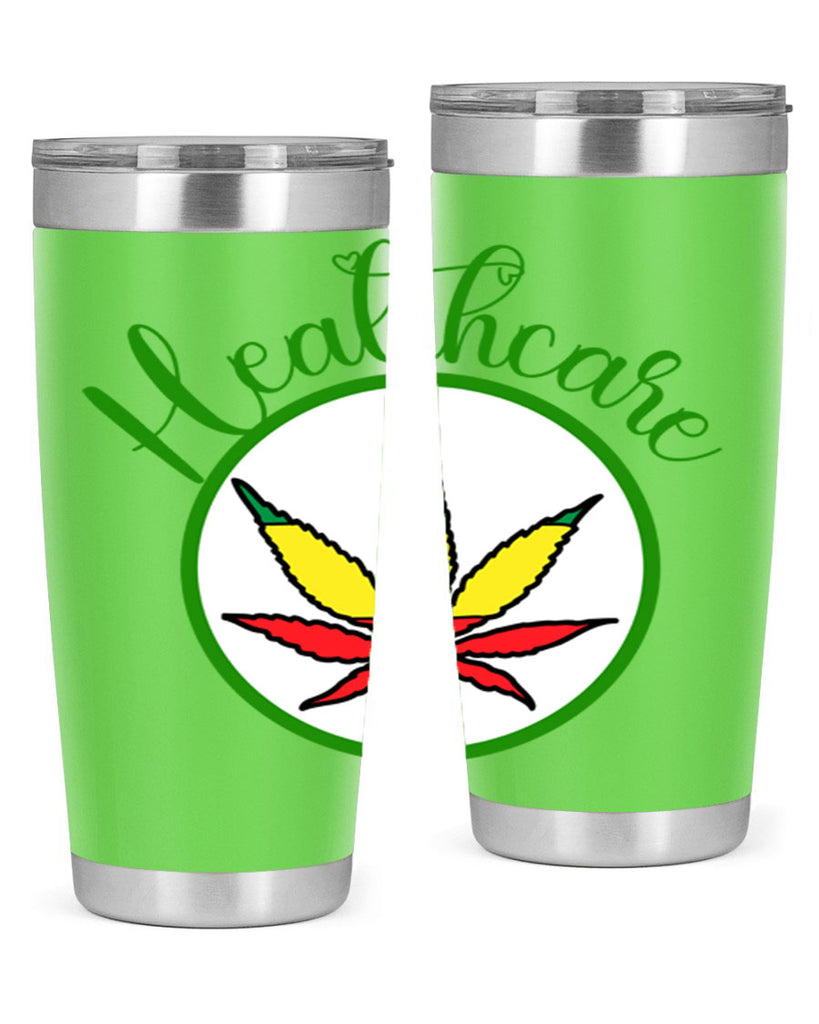 healthcare weed 106#- marijuana- Tumbler