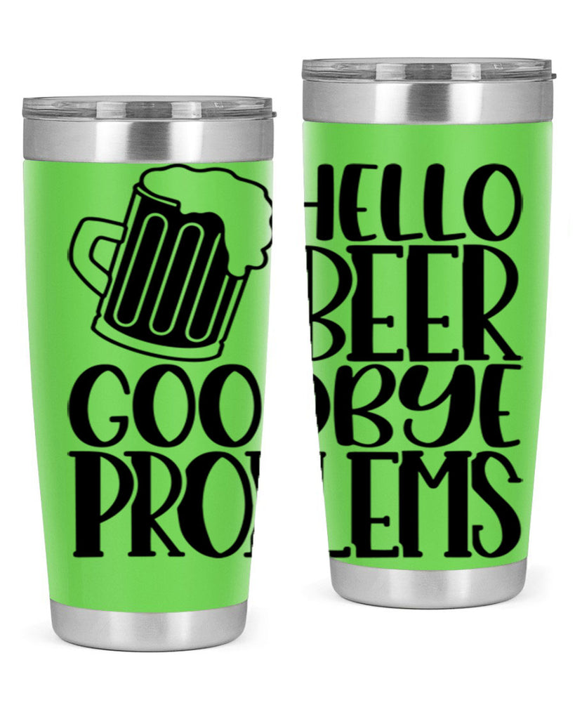 hello beer goodbye problems 36#- beer- Tumbler