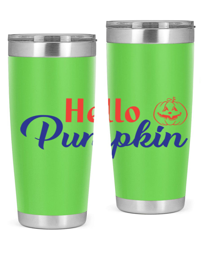 hello pumpkin 288#- fall- Tumbler