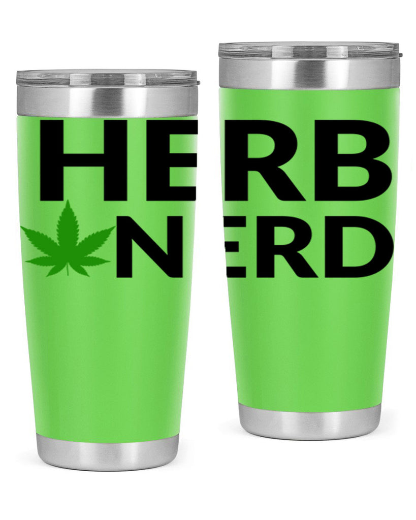 herb nerd 108#- marijuana- Tumbler