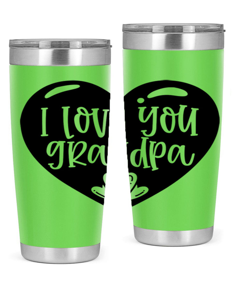 i love you grandpa 39#- fathers day- Tumbler