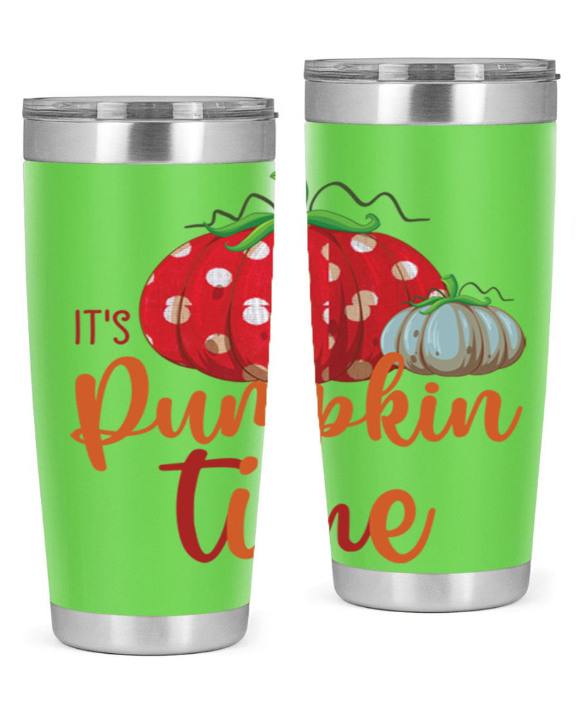 it s pumpkin time 368#- fall- Tumbler