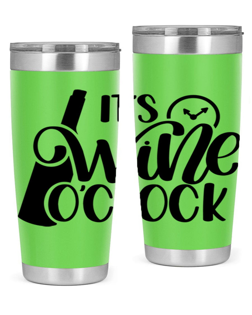 its wine oclock 47#- wine- Tumbler