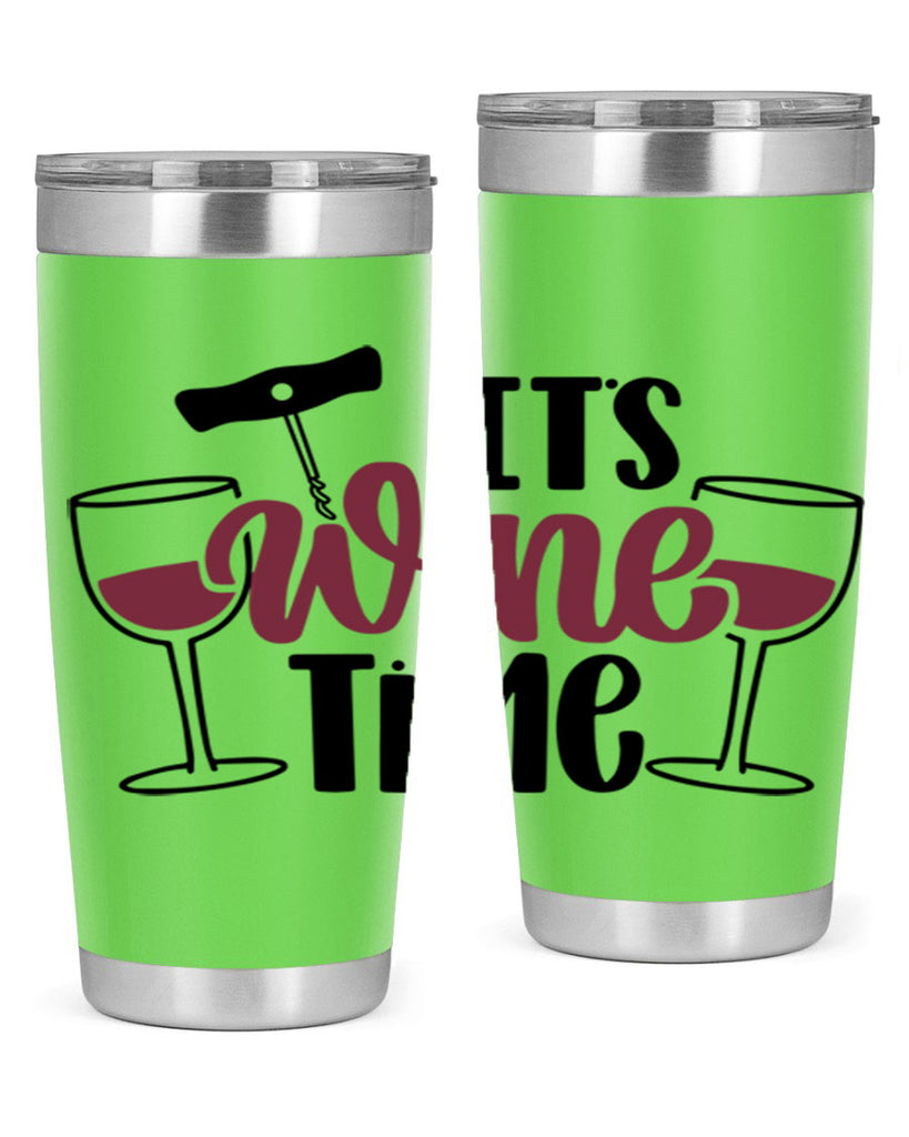 its wine time 46#- wine- Tumbler