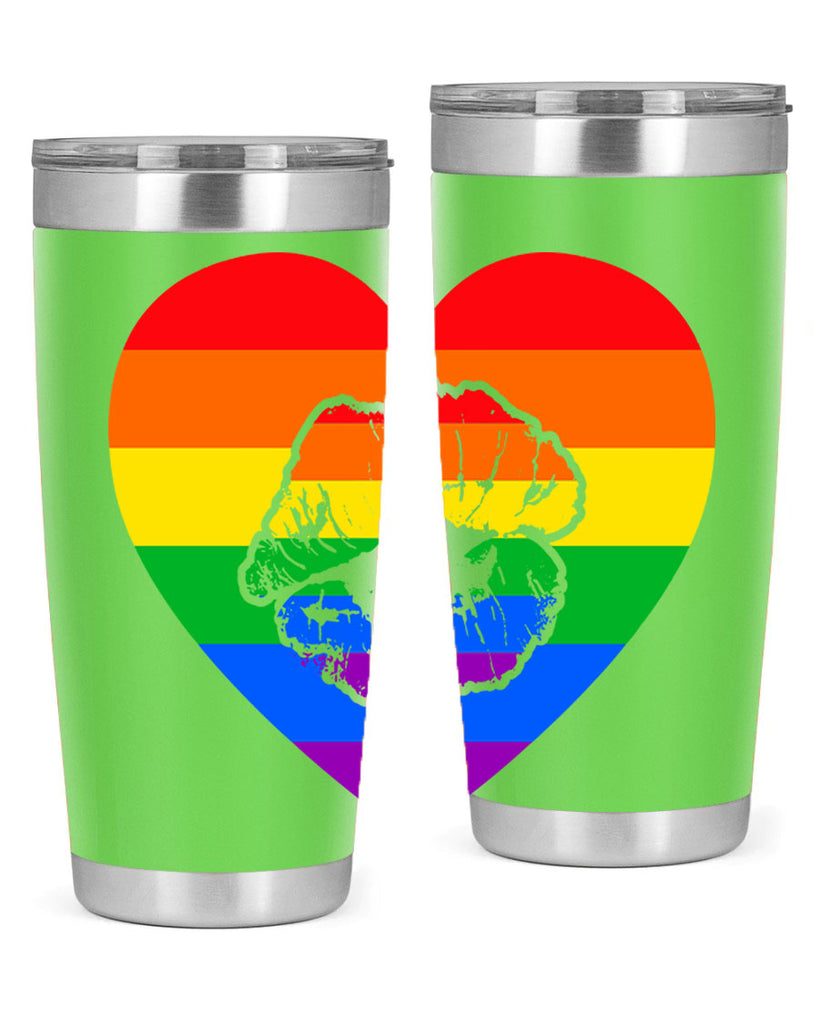 lgbt rainbow cool lip lgbt 96#- lgbt- Tumbler