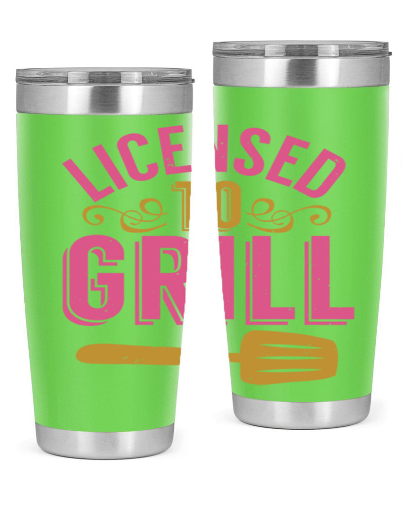 licensed to grill 24#- bbq- Tumbler