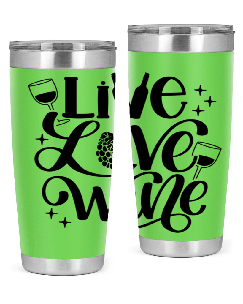 live love wine 43#- wine- Tumbler