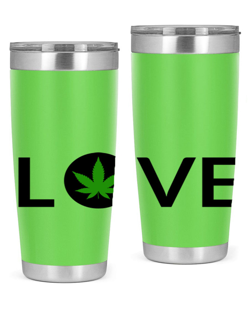 love cannabis 189#- marijuana- Tumbler