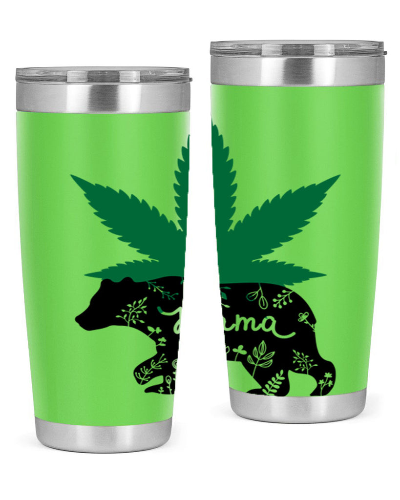 mama bear weed 196#- marijuana- Tumbler