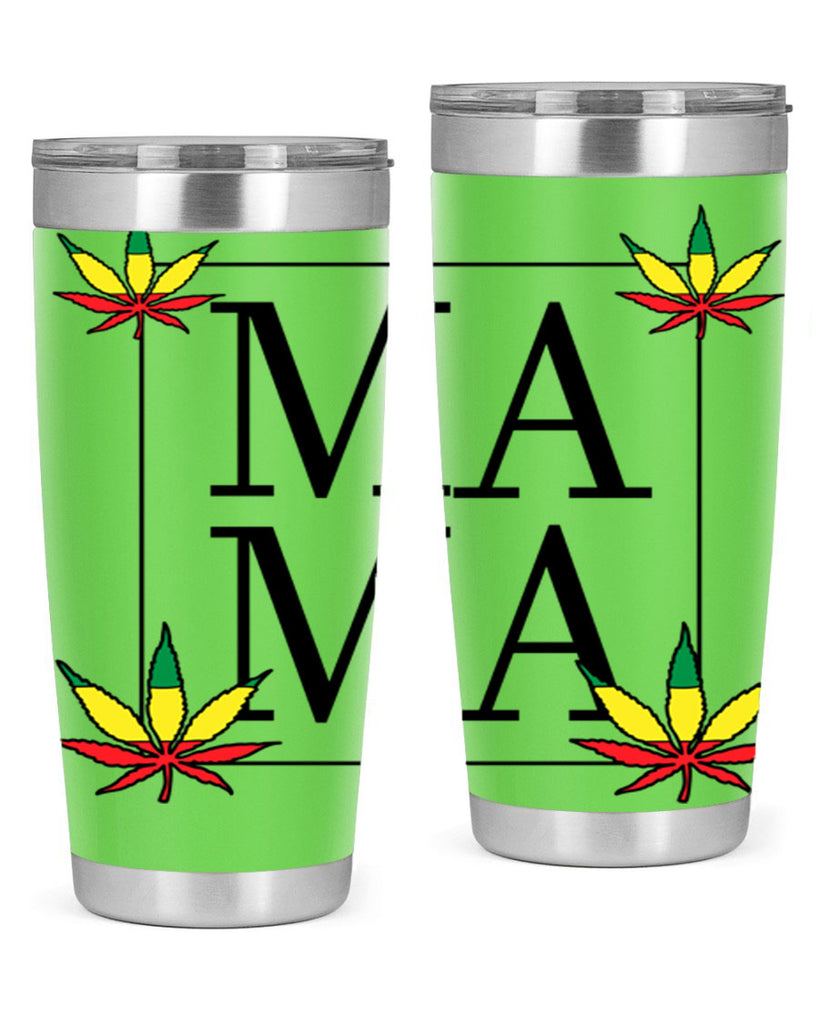 mama weed 197#- marijuana- Tumbler