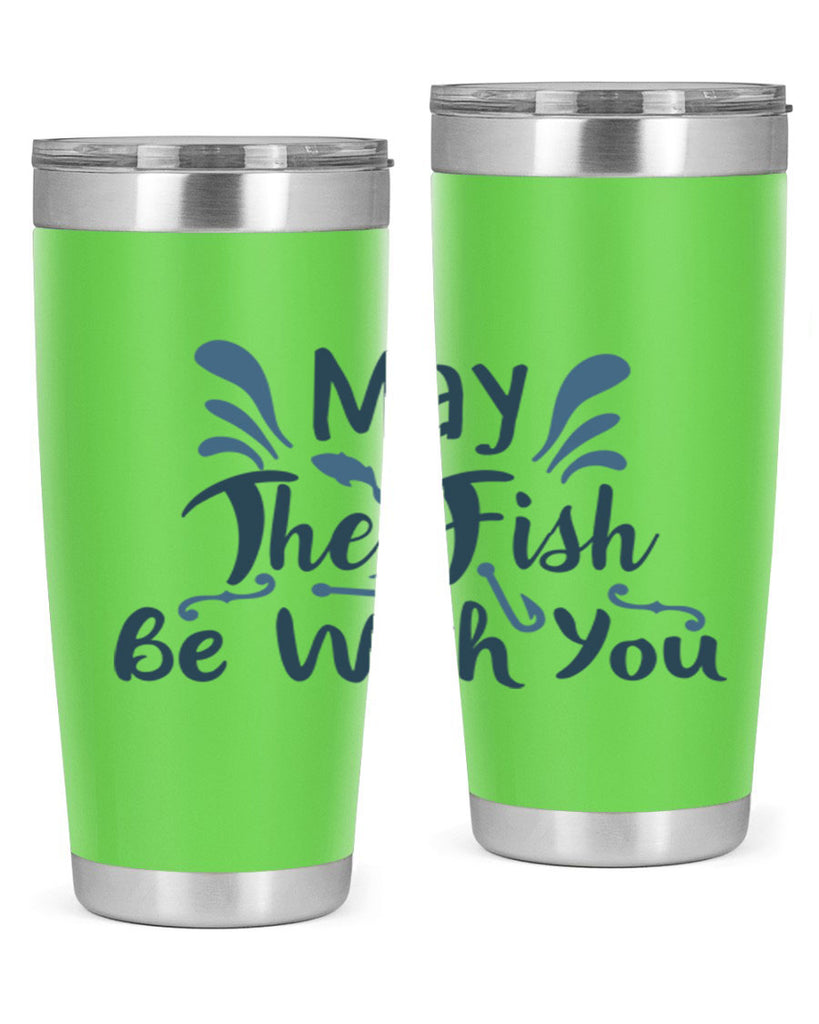 may the fish 54#- fishing- Tumbler