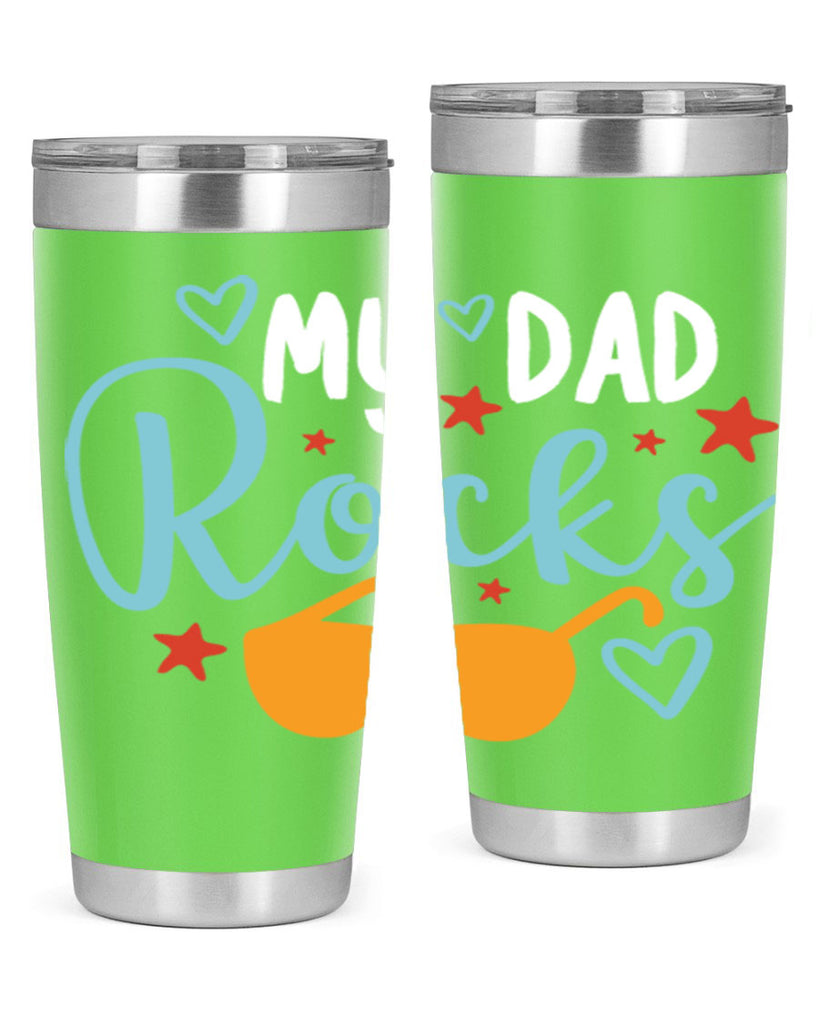 my dad rocks 83#- fathers day- Tumbler
