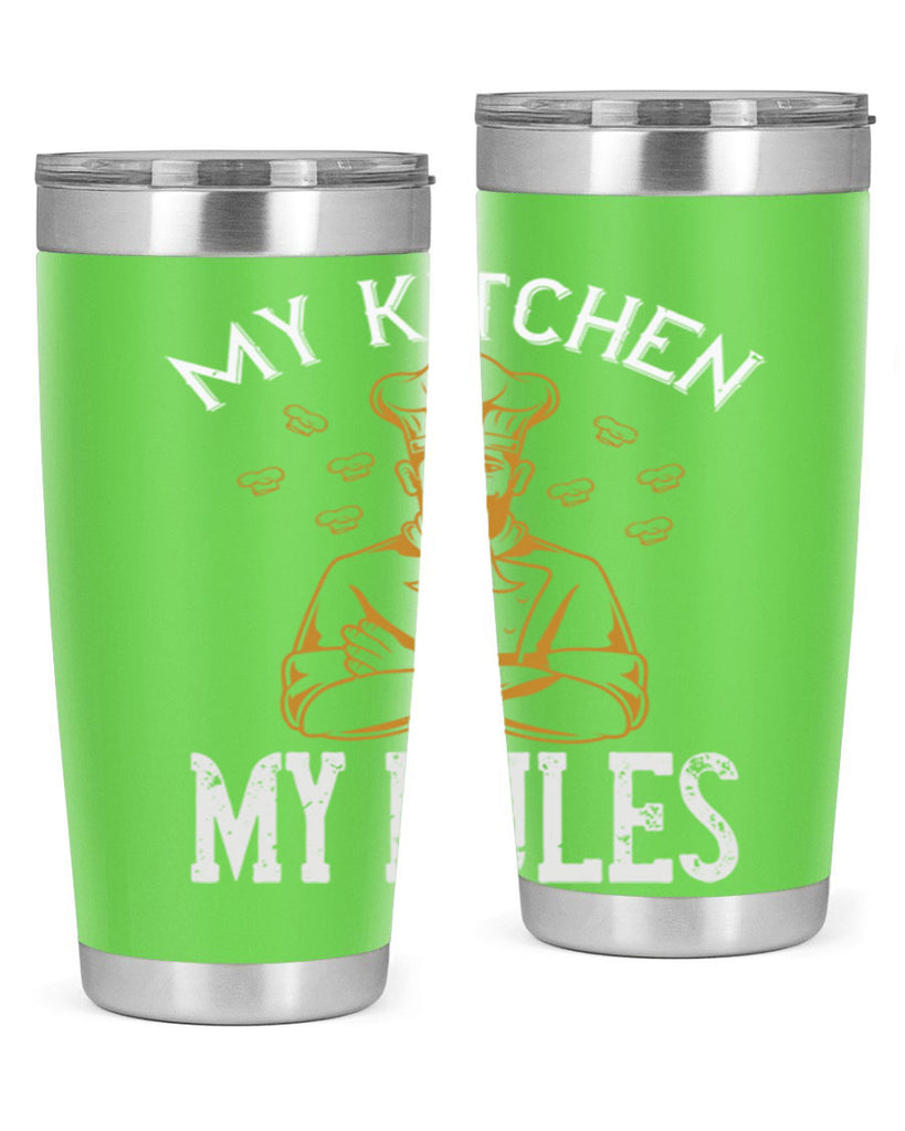 my kitchen my rules 15#- cooking- Tumbler