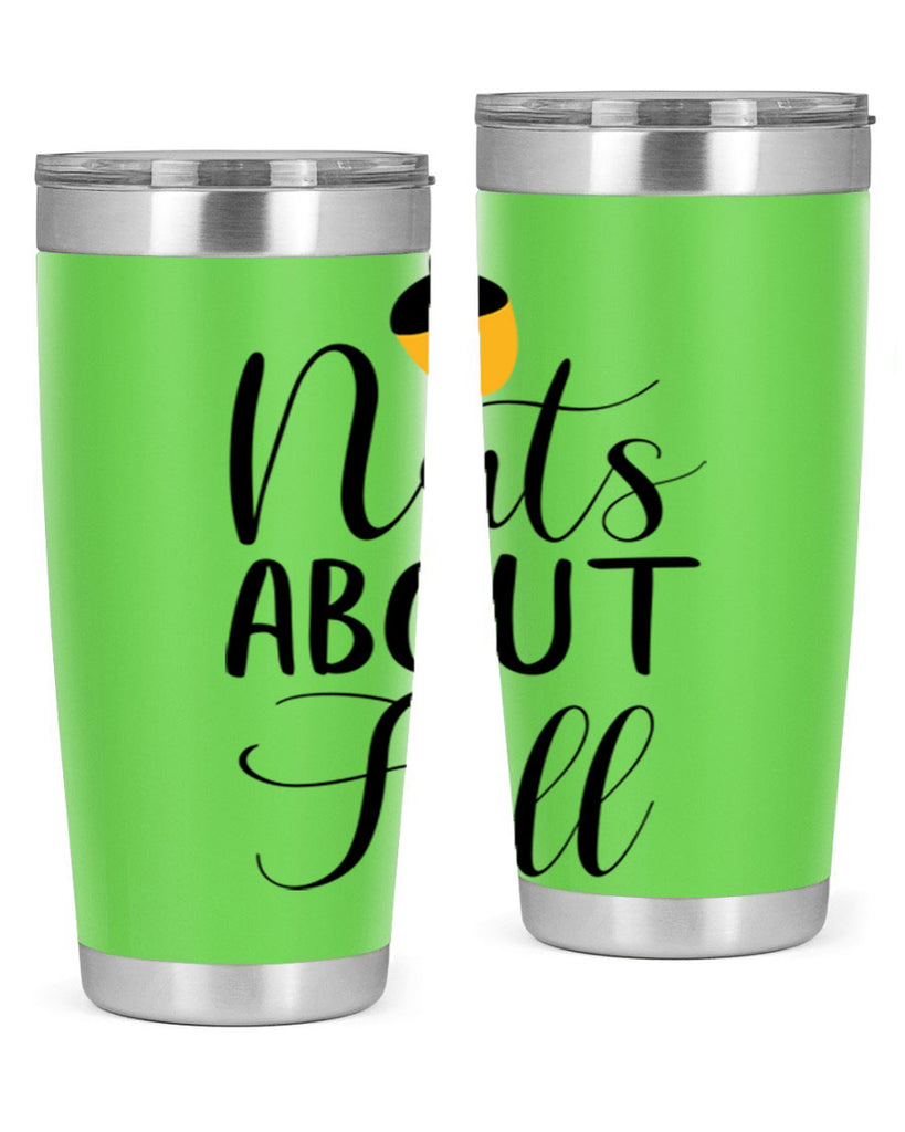 nuts about fall 445#- fall- Tumbler