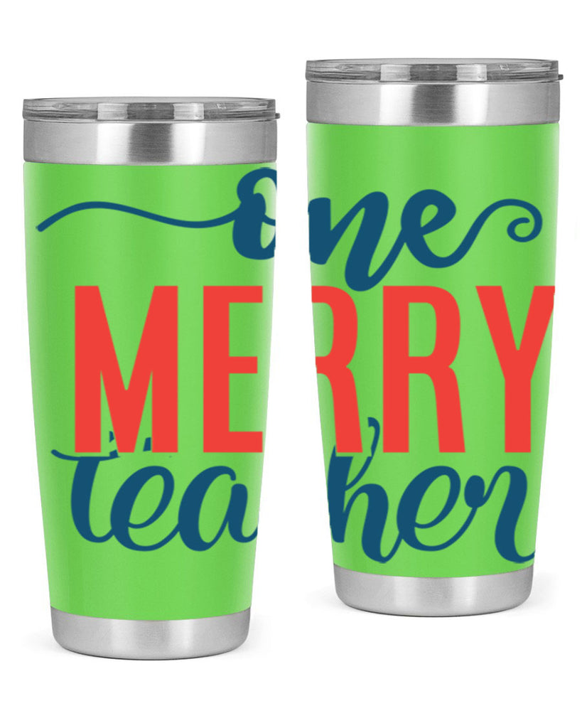 one merry teacher Style 161#- teacher- tumbler