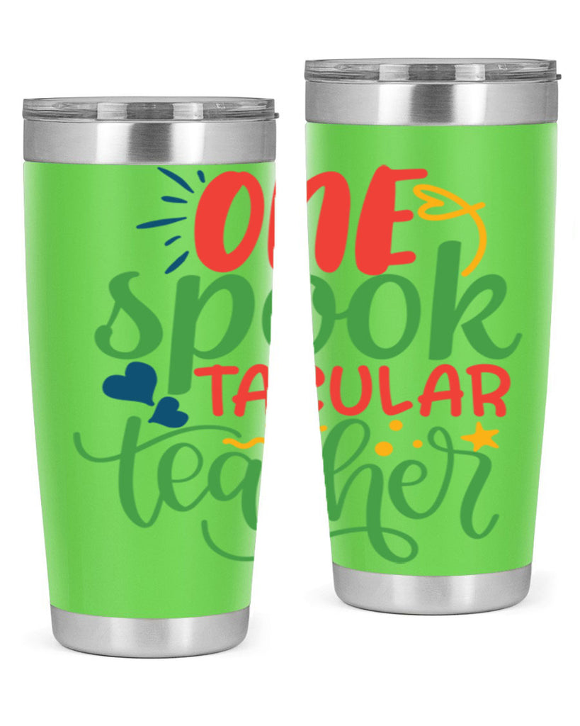 one spook tacular teacher Style 159#- teacher- tumbler