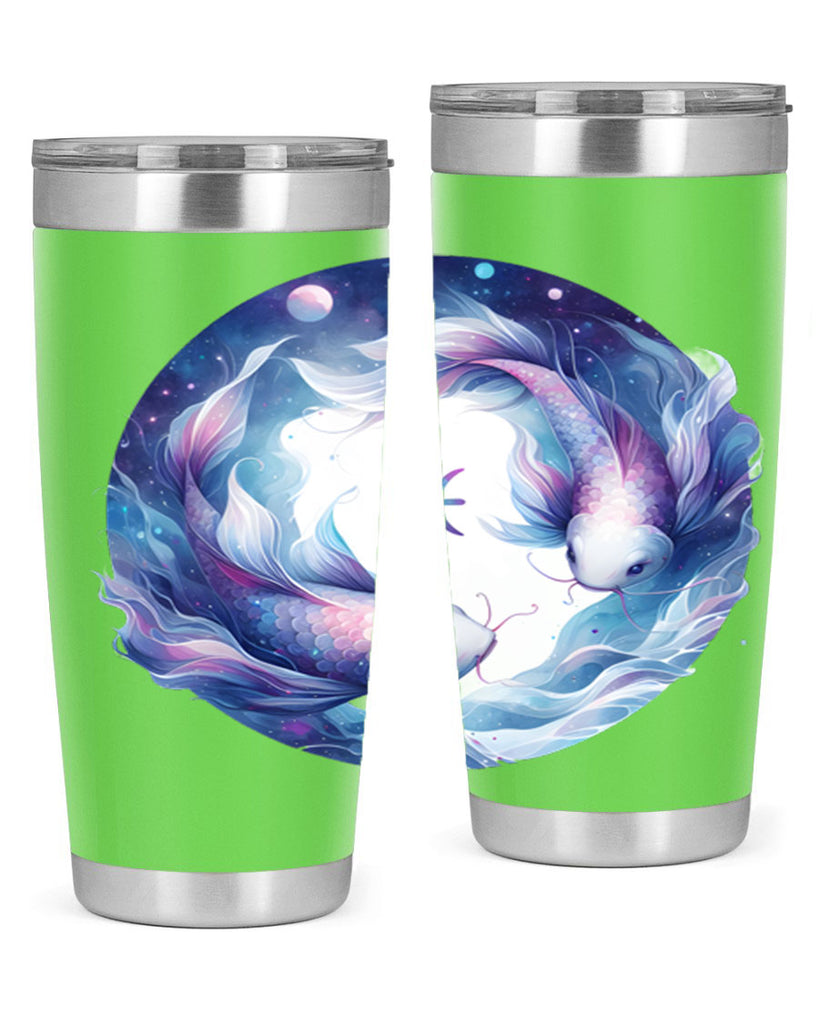 pisces 363#- zodiac- Tumbler