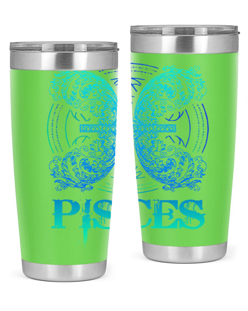 pisces Zodiac 381#- zodiac- Tumbler