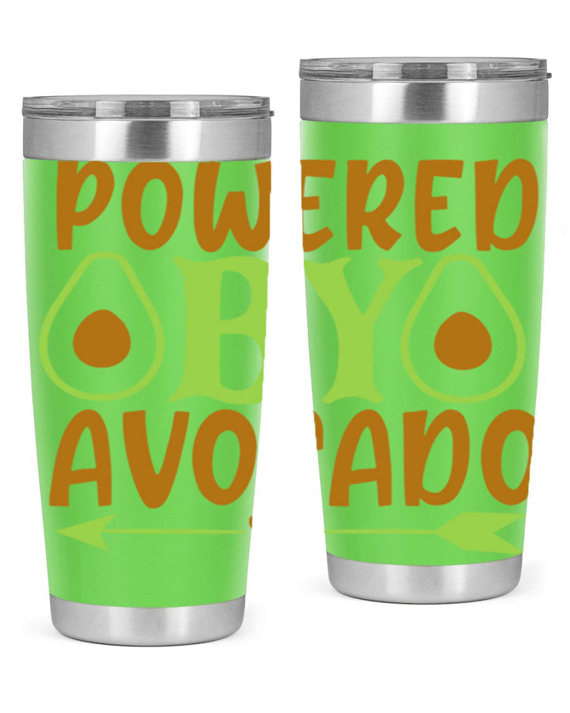 powered by avocado 3#- avocado- Tumbler