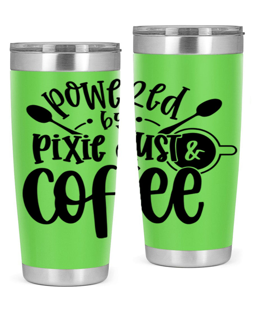 powered by pixie dust coffee 42#- coffee- Tumbler