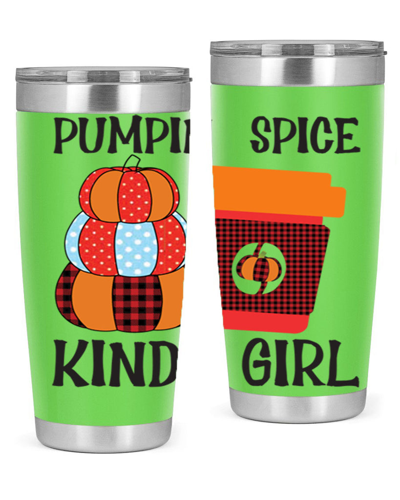 pumpkin spice kinda girl 551#- fall- Tumbler