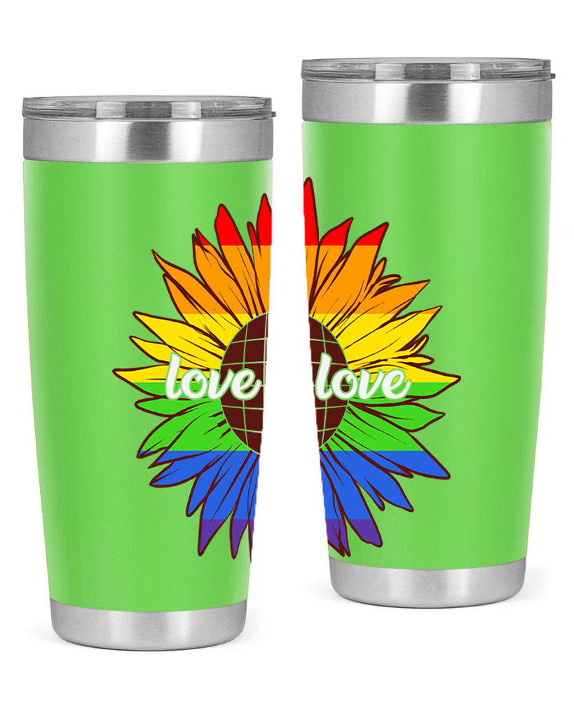 rainbow sunflower love is love 26#- lgbt- Tumbler