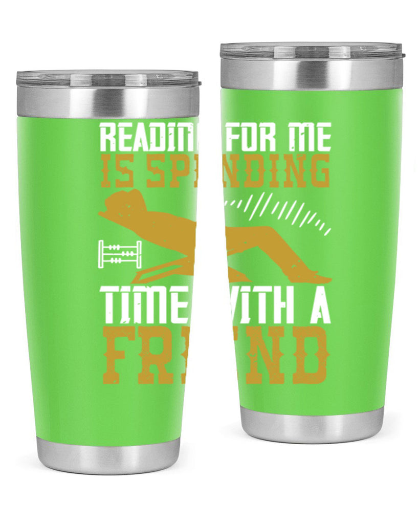 reading for me is spending time with a friend 19#- reading- Tumbler