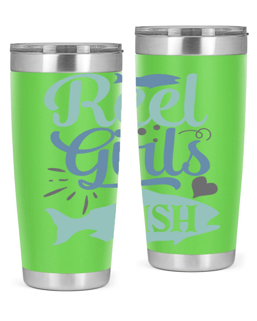 reel girls fish 198#- fishing- Tumbler