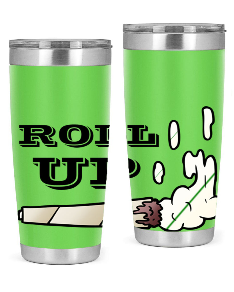 roll up 229#- marijuana- Tumbler