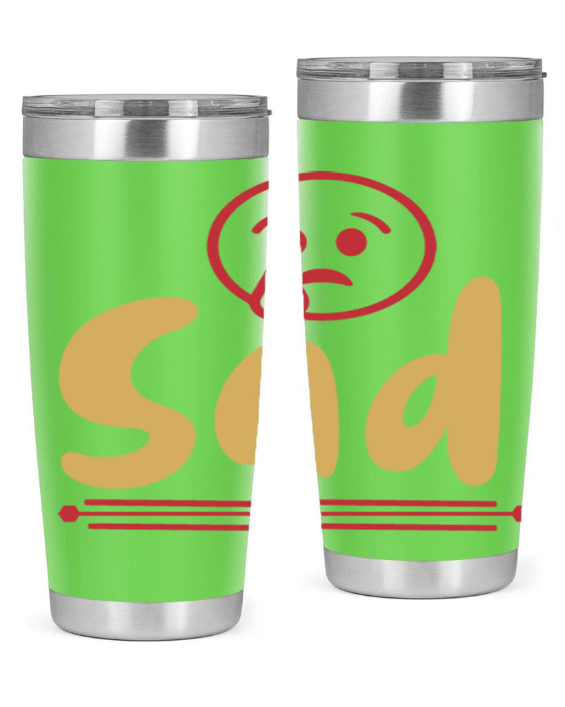 sad 6#- fathers day- Tumbler
